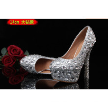 Nouvelles chaussures de mariage de mode chaussures à talons hauts (HCY02-1533)